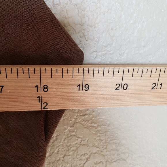 LOFT NWT Sleeveless Dress 12 Brown - Picture 7 of 8